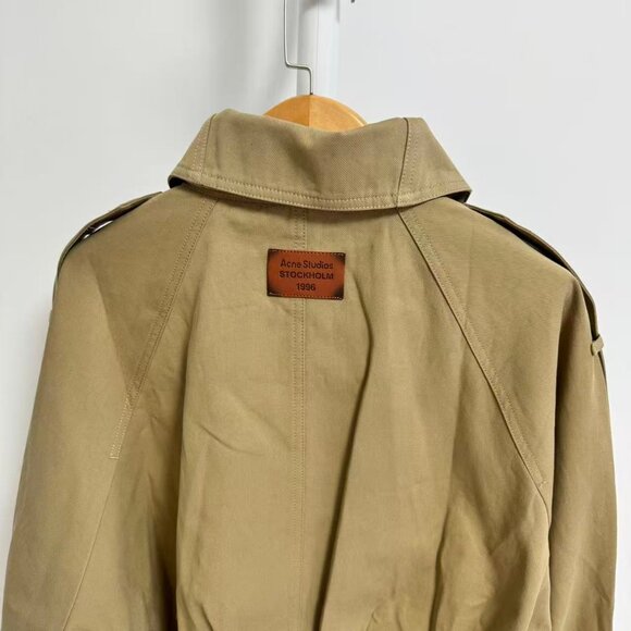 NWOT ！Acne Studios Oriso double-breasted twill jacket - Picture 10 of 14